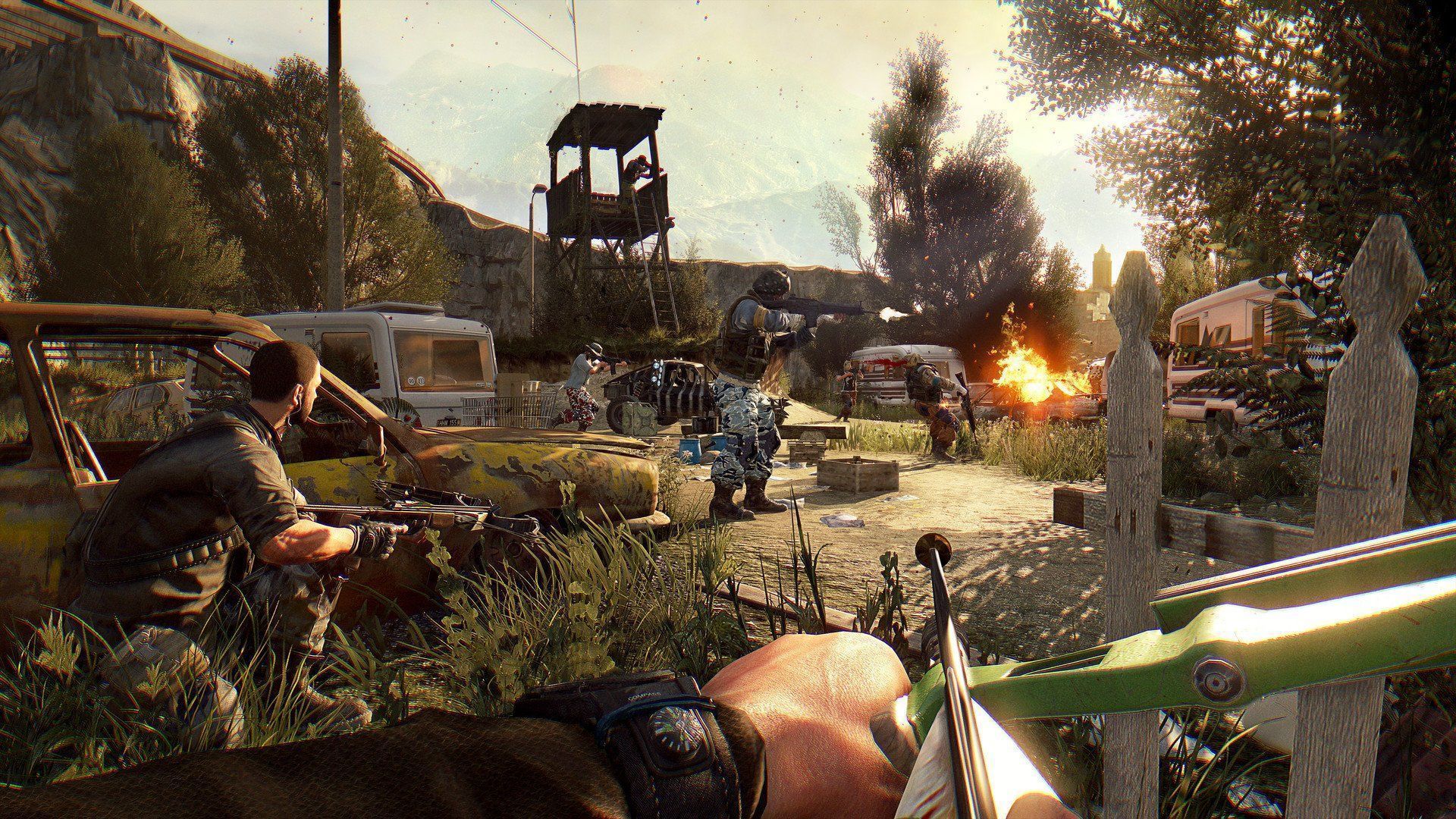 PS4 Dying Light The Following (рус. субт. б/у) .